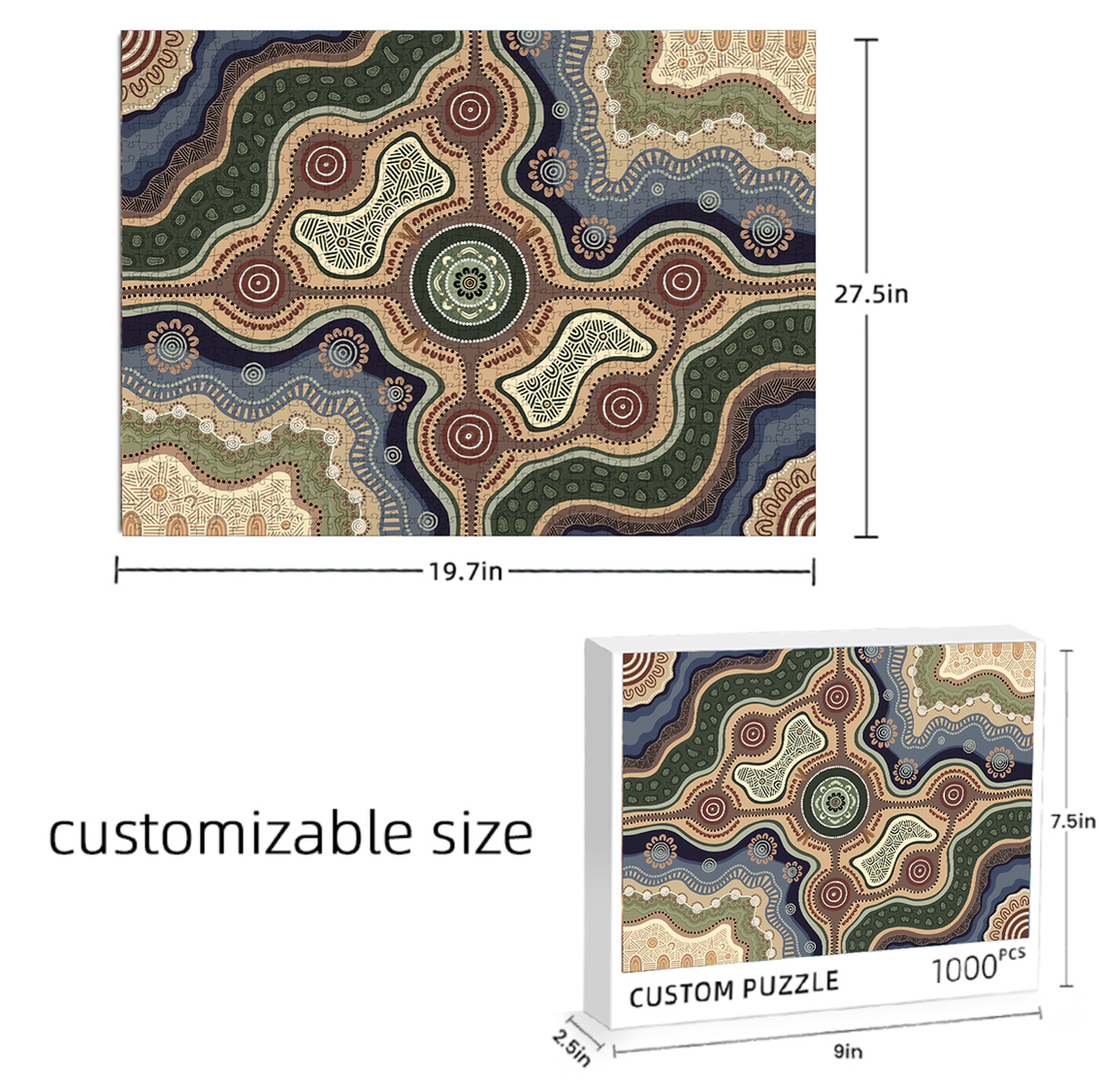 Sustainable 1,000-Piece Jigsaw Puzzle