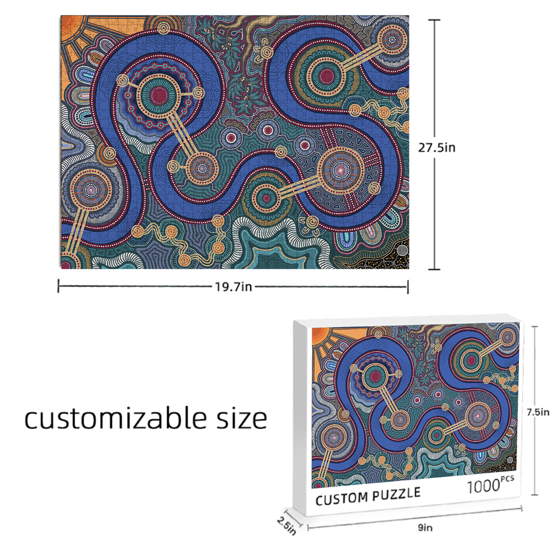 Sustainable 1,000-Piece Jigsaw Puzzle