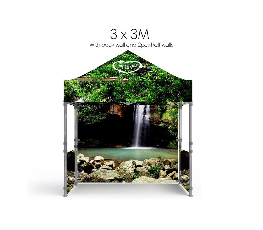 Sustainable rPET Pop-up Tent (3M x 3M) / PUT3M