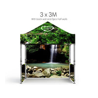 Sustainable rPET Pop-up Tent (3M x 3M) / PUT3M