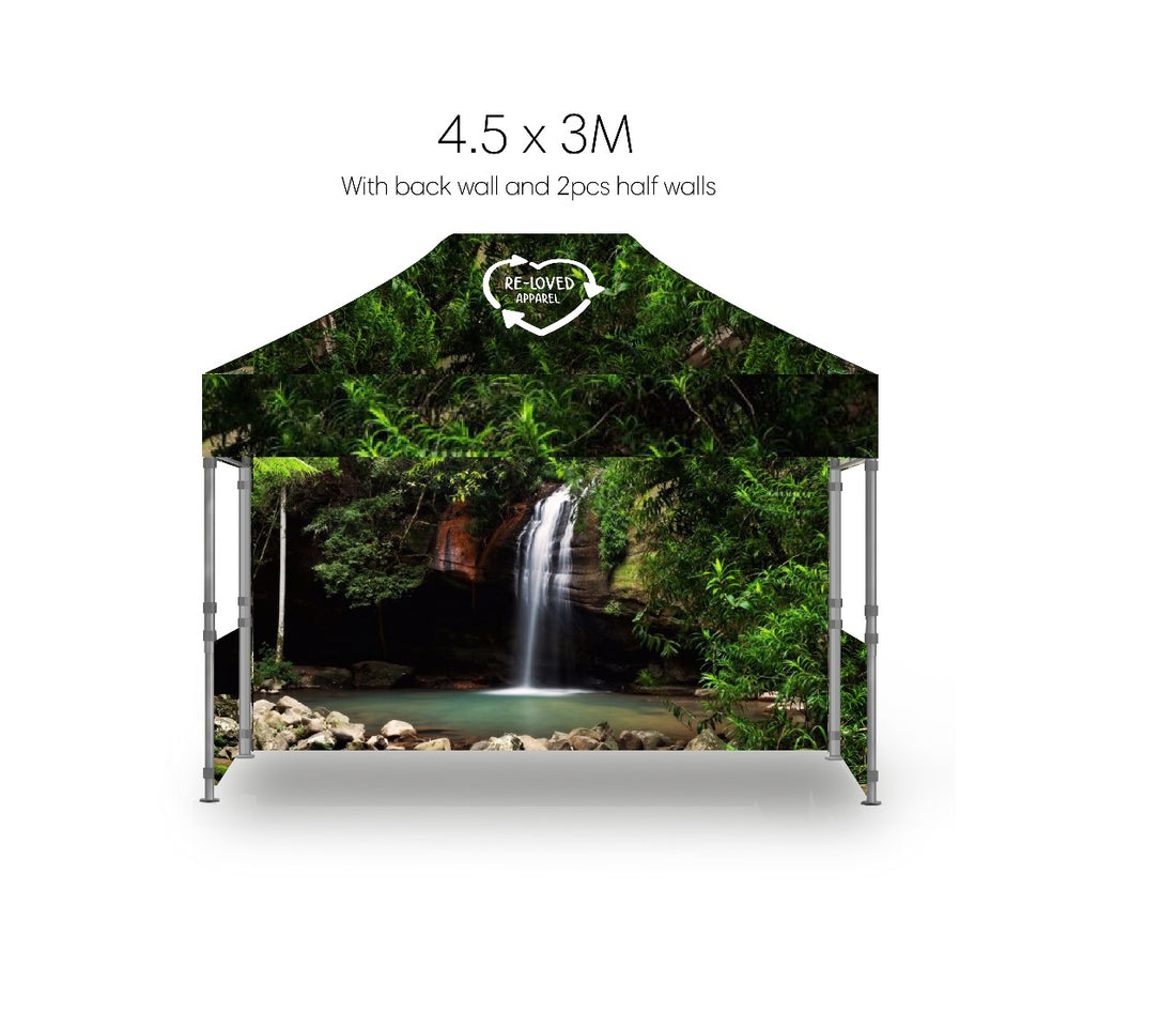 Sustainable rPET Pop-up Tent (3M X 4.5M) / PUT4M