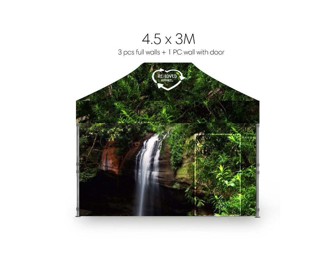 Sustainable rPET Pop-up Tent (3M X 4.5M) / PUT4M