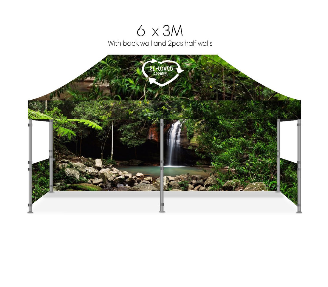 Sustainable rPET Pop-up Tent (3M X 6M) / PUT6M