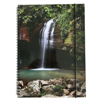 Sustainable A4 Spiral Bound Soft Cover Notebook / A4SBSCNB