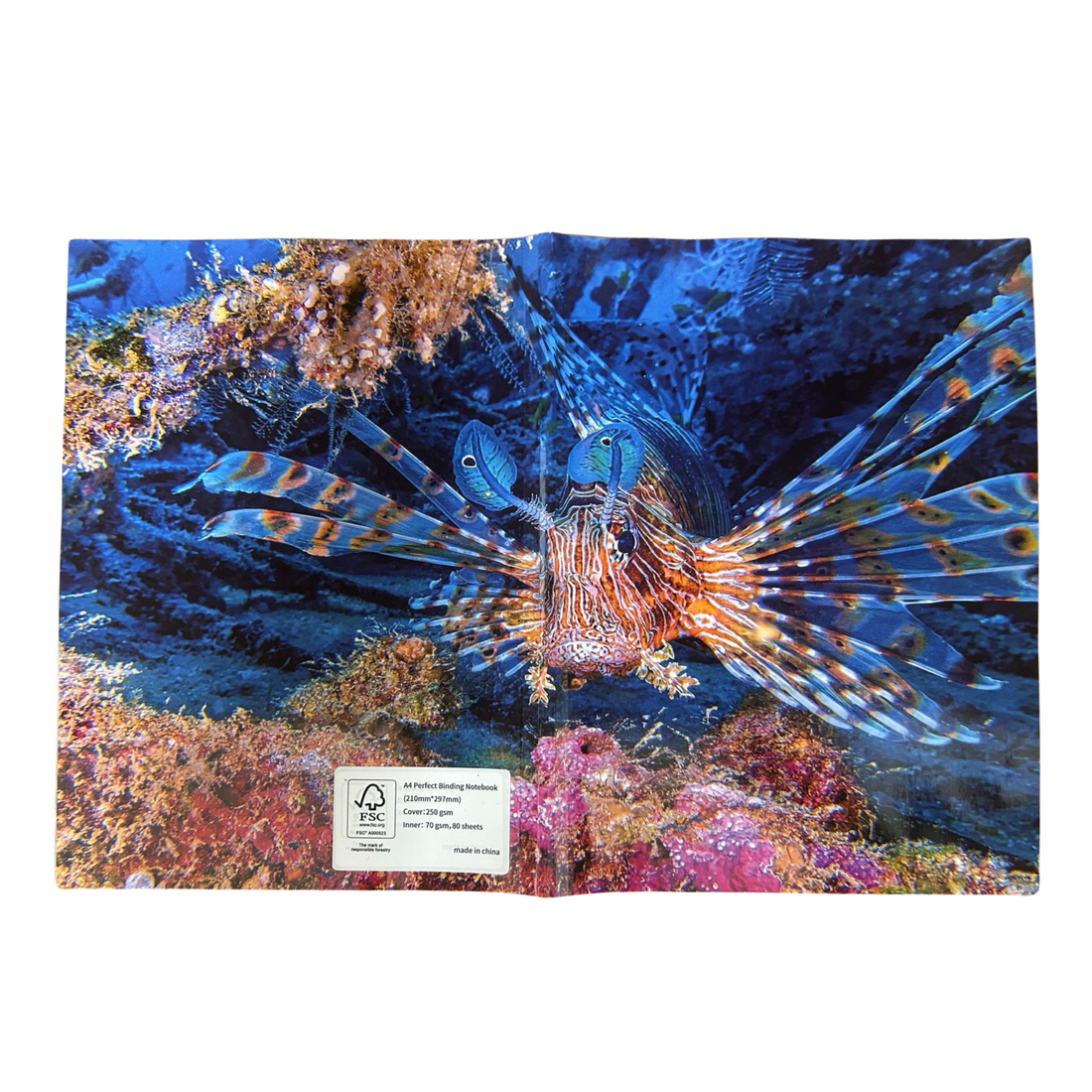 Sustainable A4 Saddle Stitch Soft Cover Notebook / A4SSSCNB