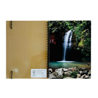 Sustainable A4 Spiral Bound Soft Cover Notebook / A4SBSCNB