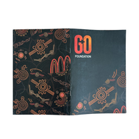 Sustainable A5 Saddle Stitch Soft Cover Notebook / A5SSSCNB