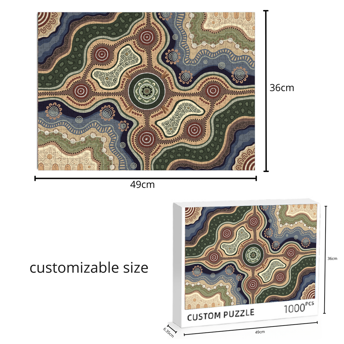 Sustainable 500-Piece Jigsaw Puzzle