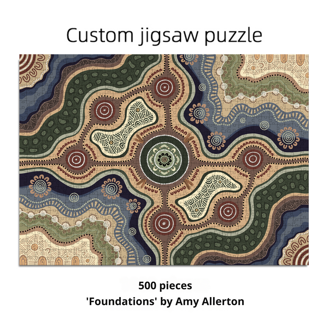 Sustainable 500-Piece Jigsaw Puzzle