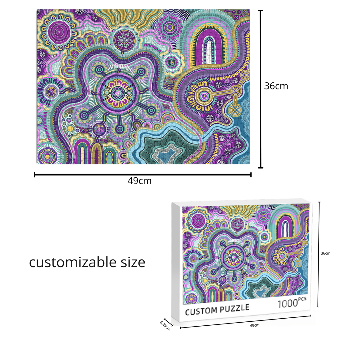 Sustainable 500-Piece Jigsaw Puzzle