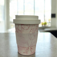 350ml Bamboo Coffee Cups (Hard Lid) / HT350