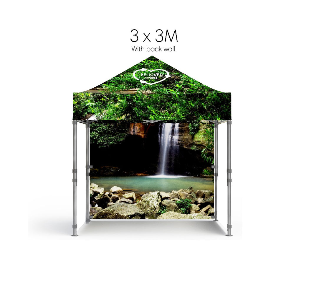 Sustainable rPET Pop-up Tent (3M x 3M) / PUT3M