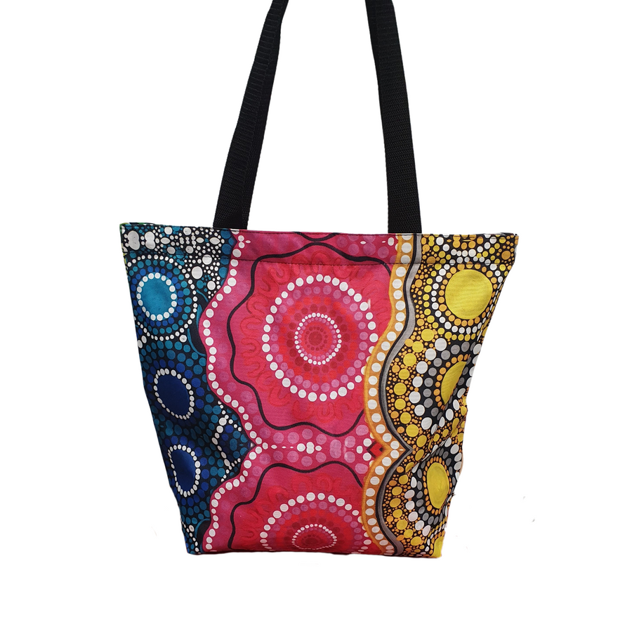 Freycinet RPET Sublimated Zip Closure Tote Bag / RFZCTB