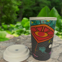 400ml Bamboo Coffee Cups (Hard Lid) / HT400