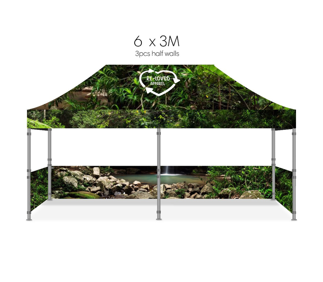 Sustainable rPET Pop-up Tent (3M X 6M) / PUT6M