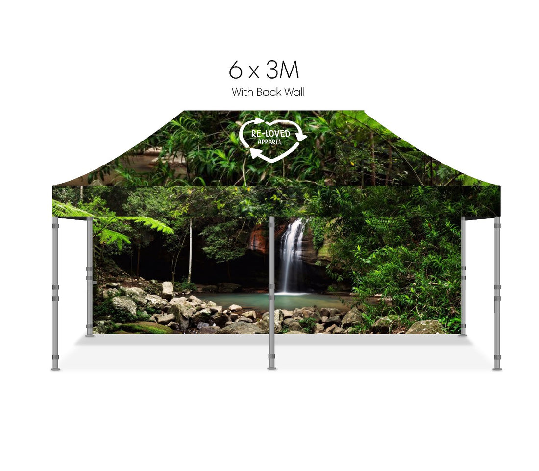 Sustainable rPET Pop-up Tent (3M X 6M) / PUT6M