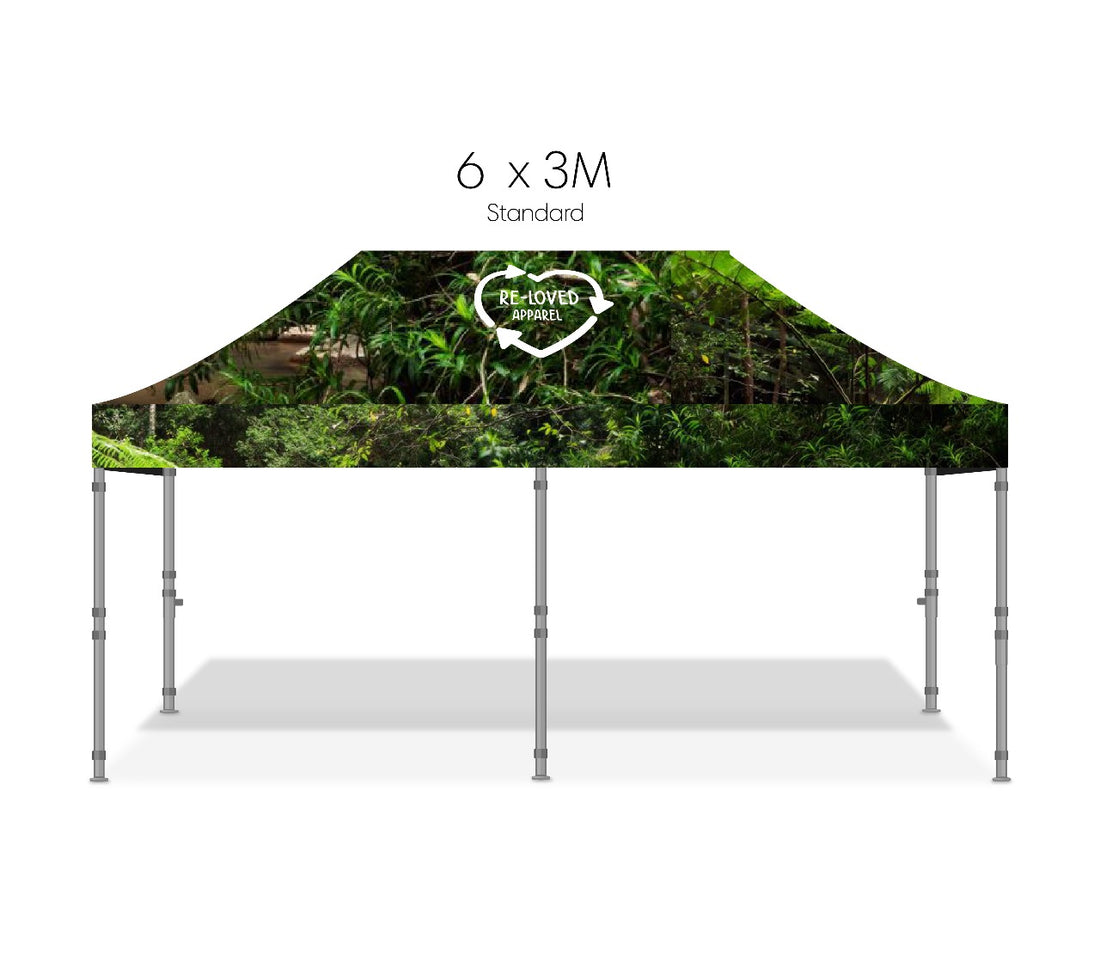 Sustainable rPET Pop-up Tent (3M X 6M) / PUT6M