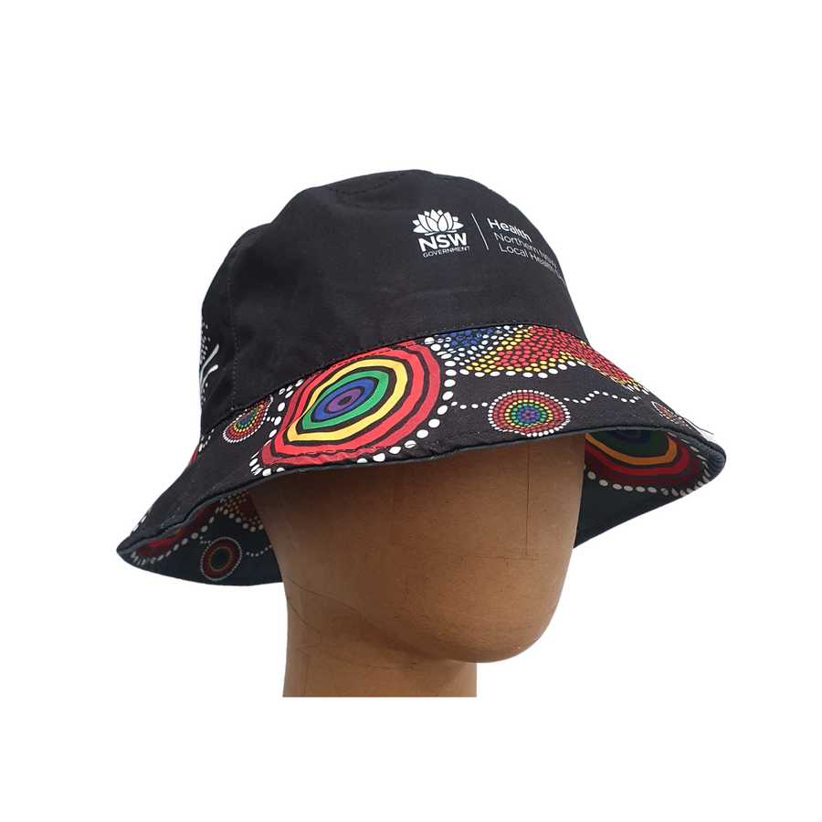 Geeza Sublimated rPET Reversible Bucket Hat / RPETBH