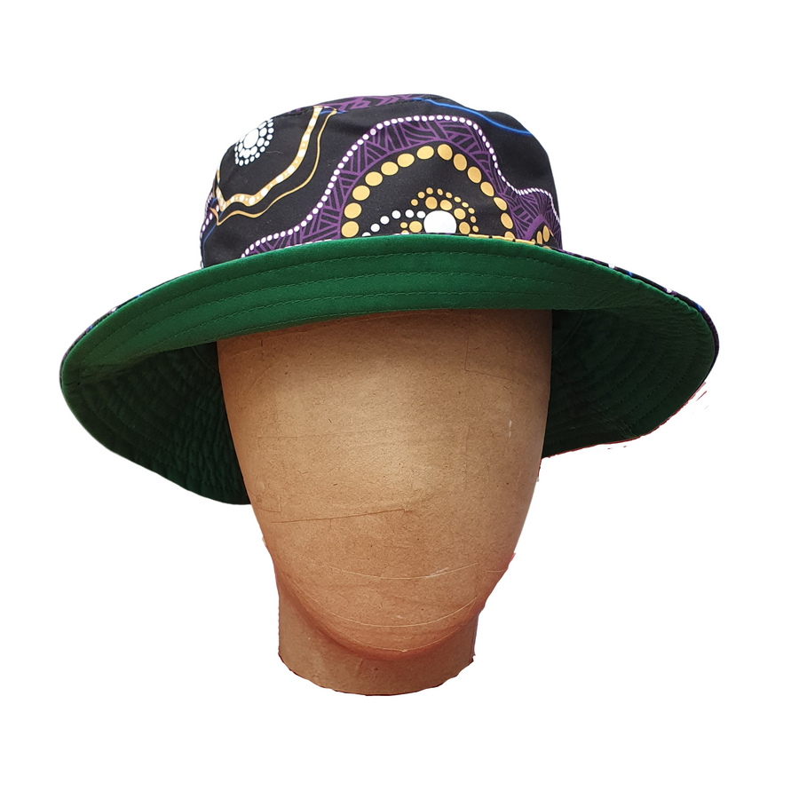 Geeza Sublimated rPET Reversible Bucket Hat / RPETBH