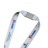 Wheat Straw Release Buckle rPET Lanyard / RWRBL